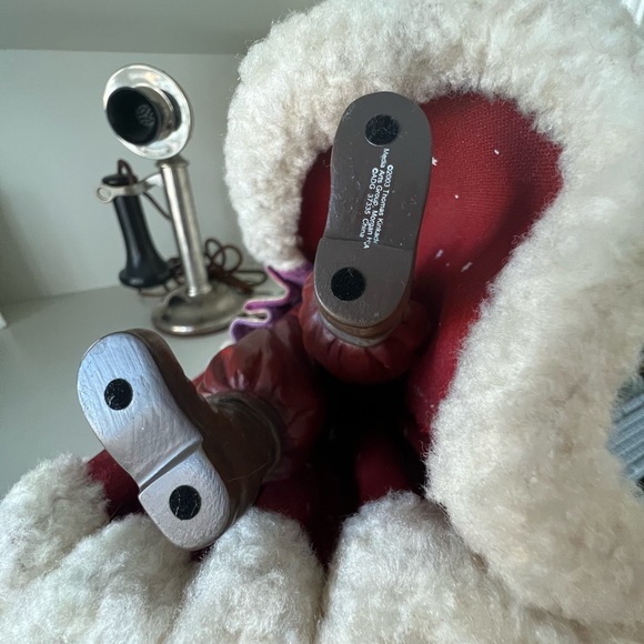 Vintage Thomas Kinkade Old world CHRISTMAS Journey’s End 8" Santa Claus Figurine - Picture 8 of 16